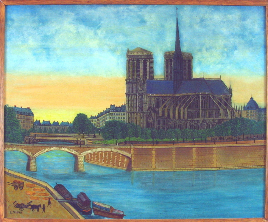Le chevet de Notre-Dame de Paris