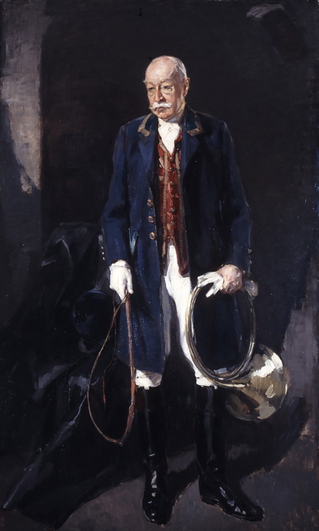 Portrait en pied du comte Bertrand de Valon