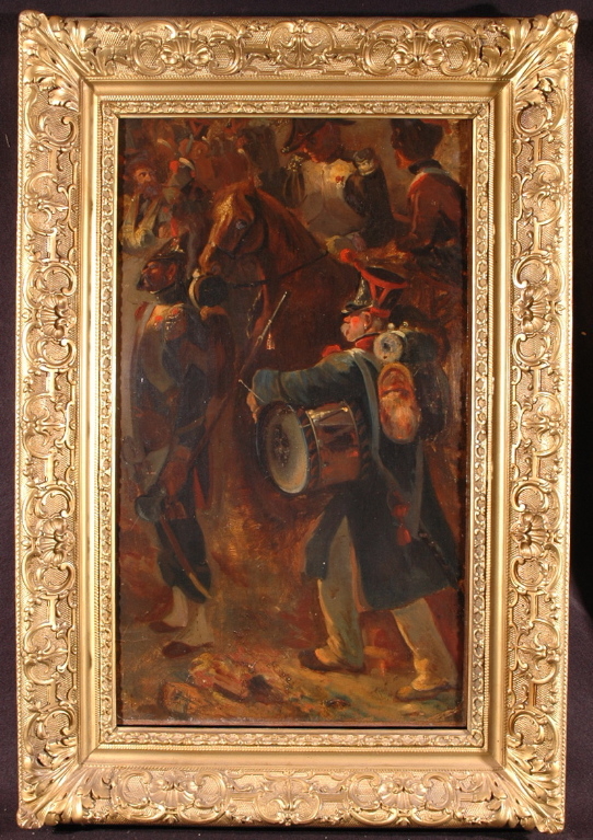 Soldats de l’Empire, étude pour Le Ravin, campagne de 1809 (1843, musée des Beaux-Arts, Valenciennes)