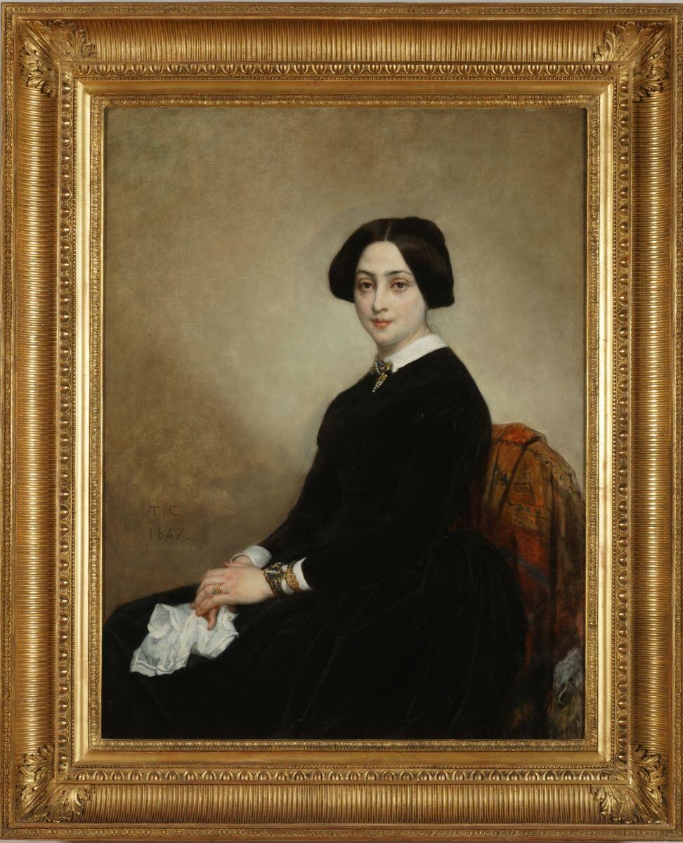 Portrait de la baronne Marie-Marguerite d’Astier de la Vigerie, née Chaussée