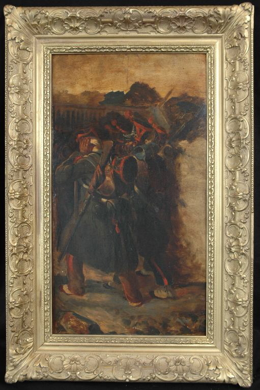 Soldats de l’Empire, étude pour Le Ravin, campagne de 1809 (1843, musée des Beaux-Arts, Valenciennes)