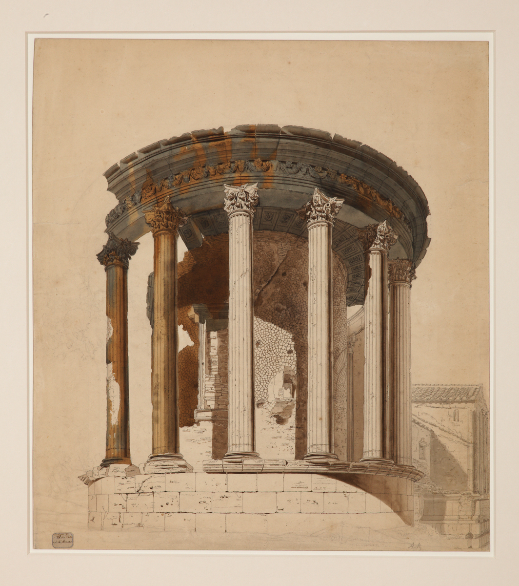 Temple de Vesta à Tivoli / Musée d'Art et d'Archéologie / Rechercher œuvre / Explorer les collections / Collections - Musées de