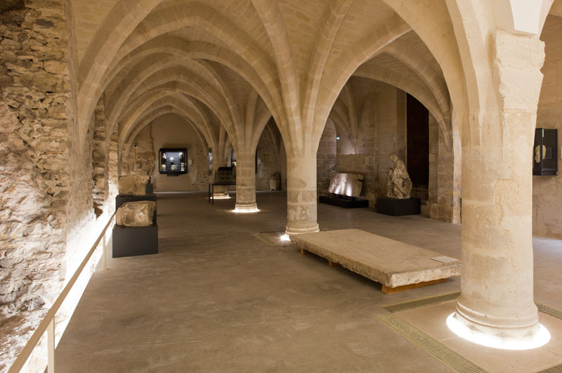 La salle médiévale © I. Leullier